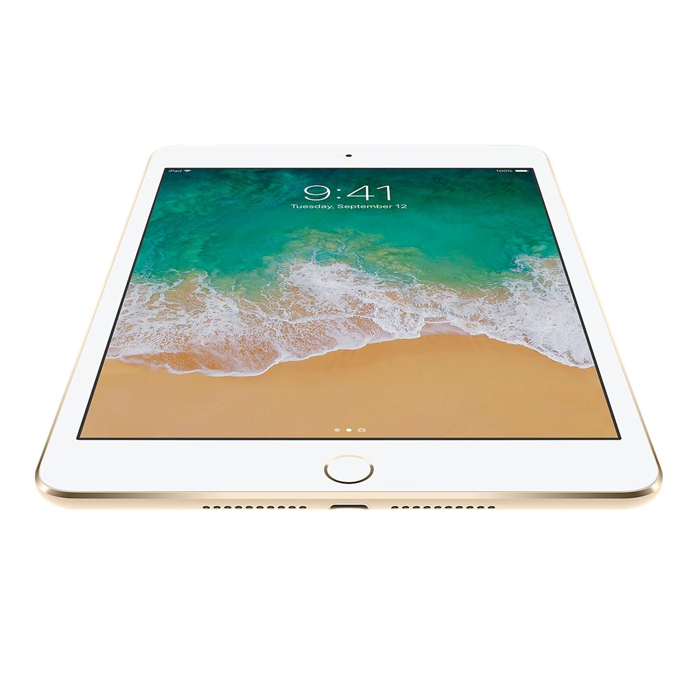 Apple iPad Mini4 128 ГБ 7 9 дюймов Tablet 8MP Камера спереди HD FaceTime WI FI Сотовая связь Ultra Slim wlan IOS 11