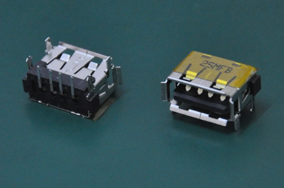 Гнездовой USB разъем 1 шт. подходит для материнской платы ноутбука HP Compaq 510 610 CQ510 CQ511