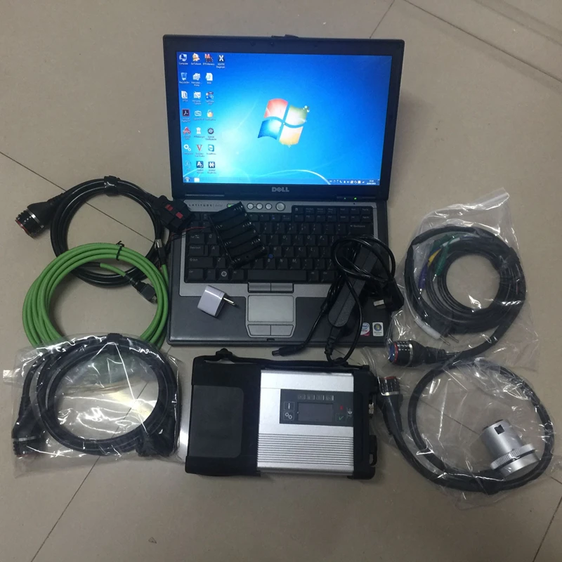 Диагностический инструмент MB Star C5 SD для подключения к ноутбуку D ell D630 mb star c5