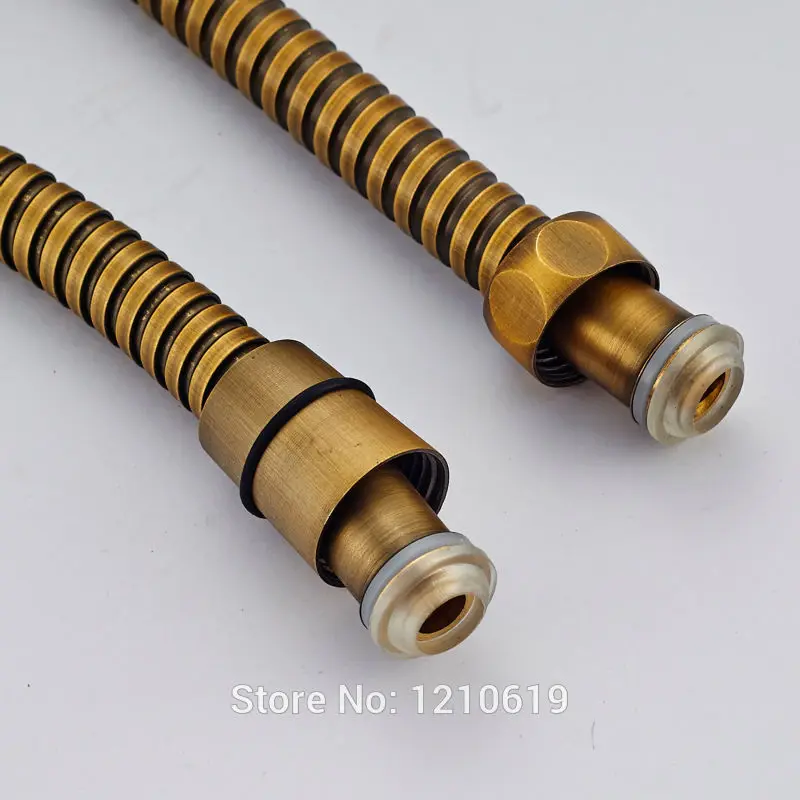 Новое поступление 1 5 м сменный душевой шланг для ванной комнаты античная латунь