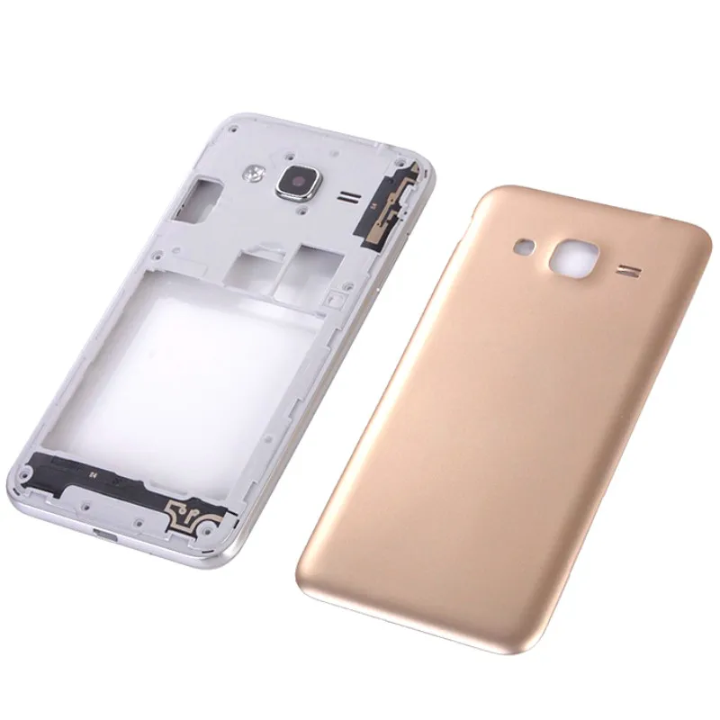 Для Samsung Galaxy J3 2016 J320 J320F J320FD корпус средняя рамка Крышка + батарея задняя крышка