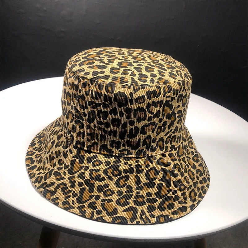 2018 осень зима теплая Складная вязаная леопардовая Панама с зеброй для женщин