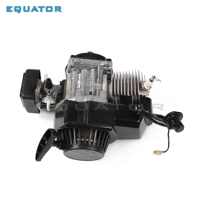 Мотоцикл 43cc 47cc 49cc 2 тактный двигатель мини QUAD ракеты карманный велосипед