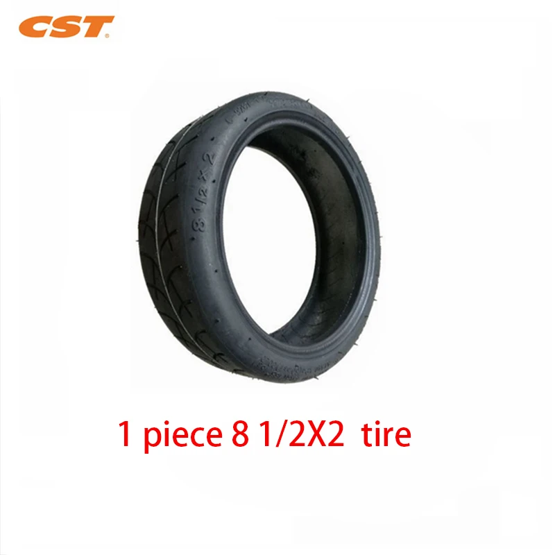 1pc 8 1 2x2 tire CST Xiaomi Mijia M365 электрический скутер шина надувная шина 8 1/2X2 Электрический скейтборд шины запасная внутренняя трубка усовершенствованная толще - Цвет: 1pc 8 1 2x2 tire