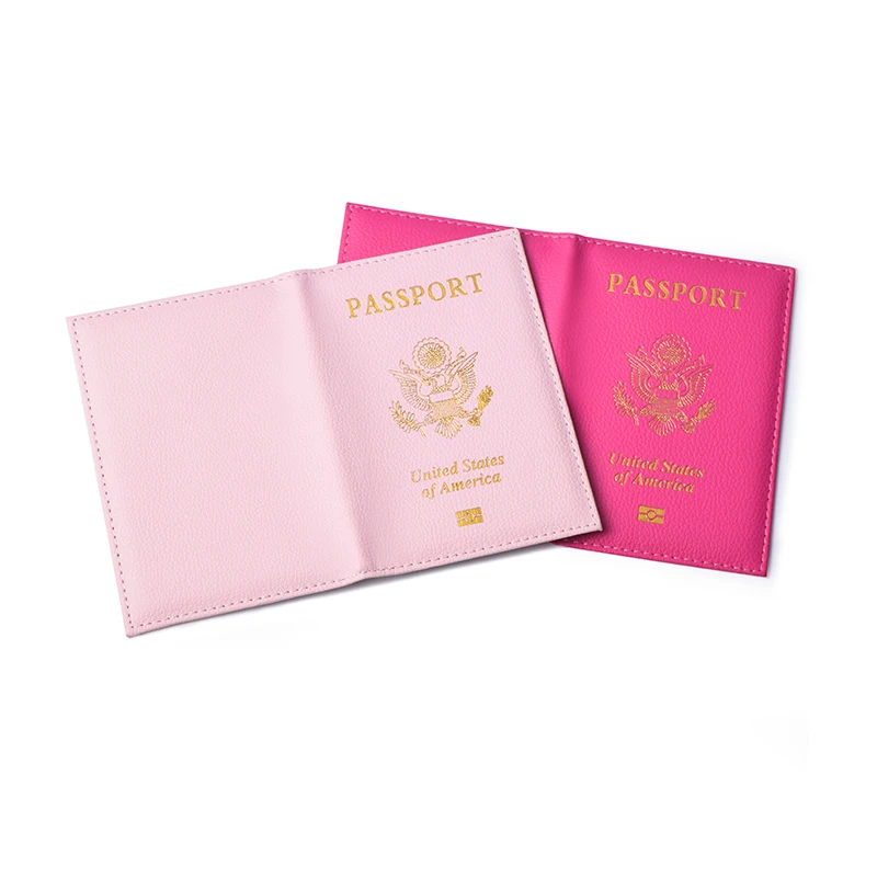 Портмоне для паспорта и документов путешественника кожаное покрытие настольный держатель билетов и защитная сумка