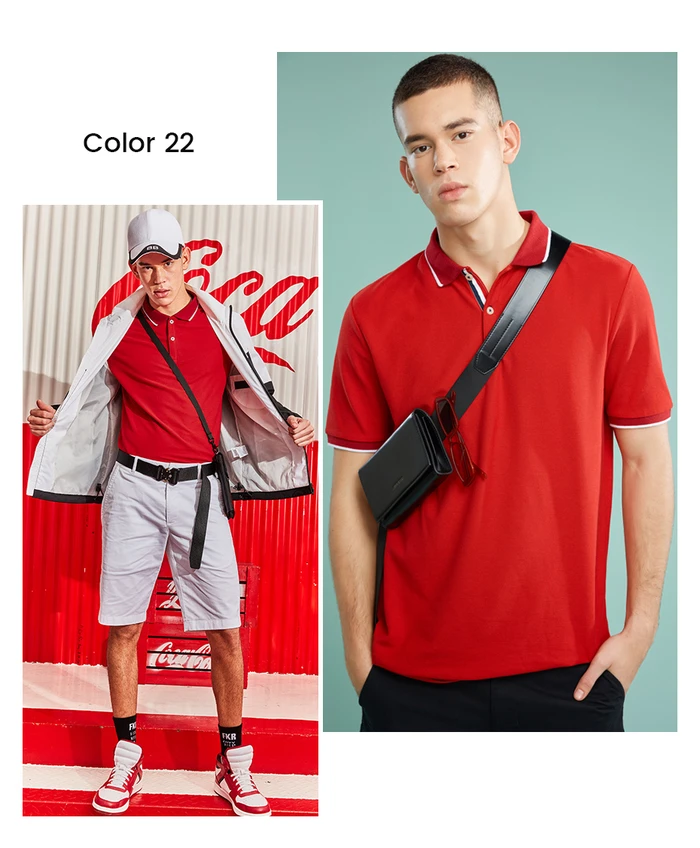 Giordano Футболка Polo slim fit с боковыми разрезами на талии, выполнена в нескольких цветовых вариантах и имеет несколько размеров на выбор