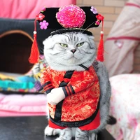 funny chinese princess cosplay clothes for cats halloween costume for dogs xmas suit cat clothing dog outfit pet apparel