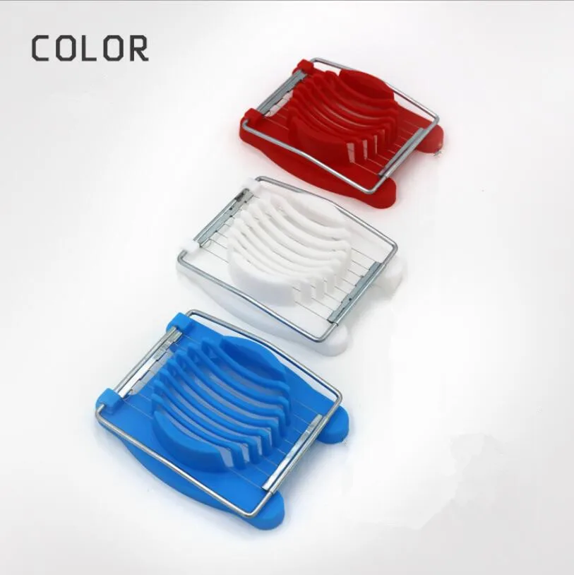 

Multifunctional Egg Cutter Stainless Steel Cutting Egg Slicer Slicing Gadgets Kitchen Accessories