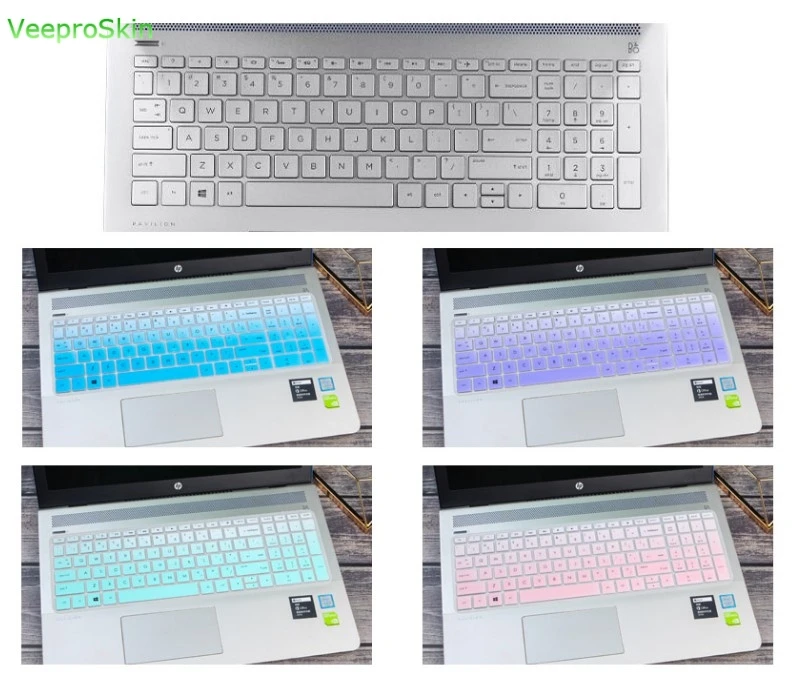 Защита для клавиатуры ноутбука Hp Pavilion 250 G6 255 G7 256 258 T 15 6 дюйма|Чехлы клавиатуры| |