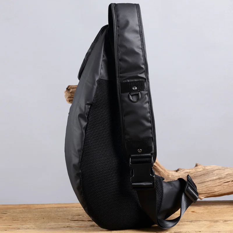 Мужские нейлоновые слинг-рюкзак Грудь Daypack Half Moon путешествия Assualt Многоцелевой