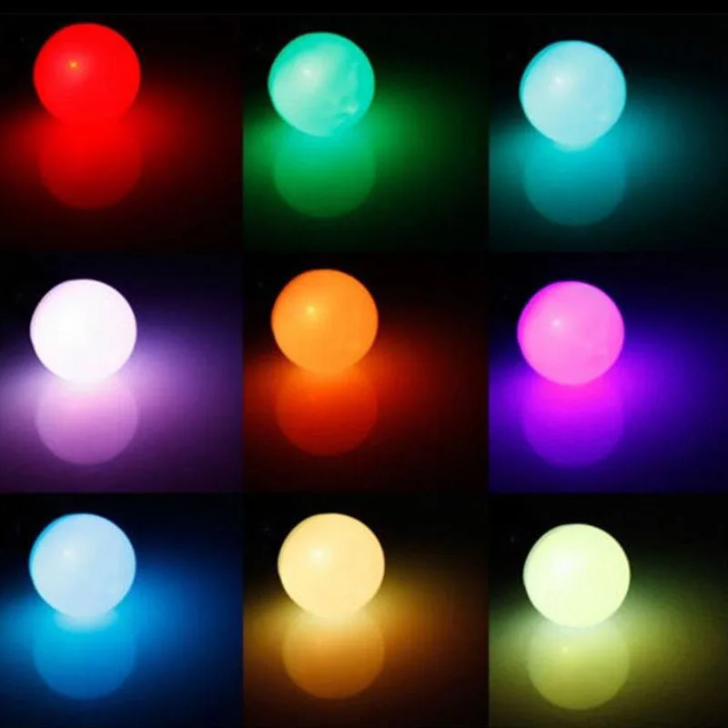 RGB E27 светодиодные лампы высокой мощности 5 Вт 9 20 220 В LED Мини RGBW Глобус лампада