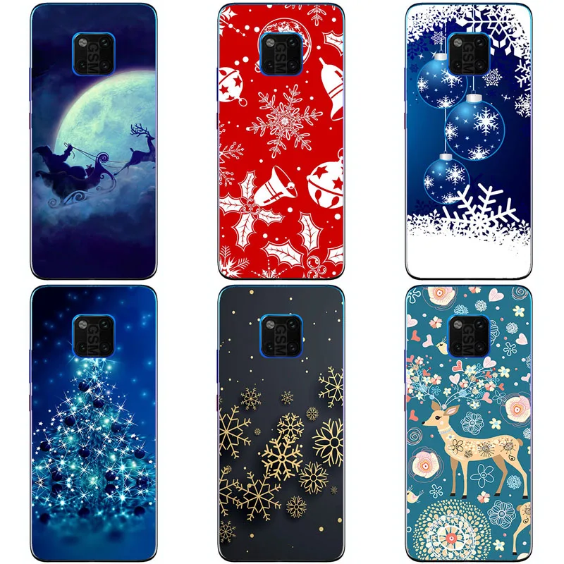 Мягкий ТПУ чехол для Huawei Mate 20 Pro Чехлы 3D TPU мягкая силиконовая сумка Lite