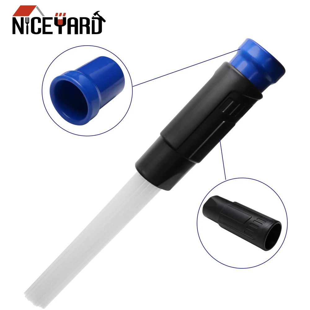 NICEYARD щетка для очистки пыли щетка для домашнего удаления грязи инструмент для очистки клавиатуры вентиляционное отверстие соломенная трубка вакуумные инструменты для крепления