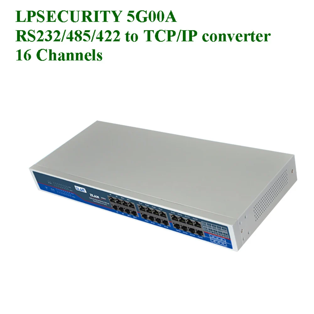 16 канальный последовательный конвертер в Ethernet RJ45/RS232/485/422 TCP/IP TCP/UDP клиенты UDP