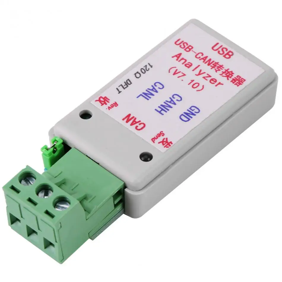 Переходник с USB на CAN шину адаптер кабелем поддержка XP/WIN7/WIN8 новинка Лидер