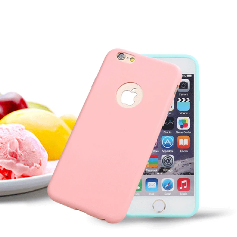 Оригинальный Мягкий силиконовый чехол для iPhone 6 S 7 8 Plus 5 5S X 10 XR XS Max 6Plus 6SPlus 7Plus милый