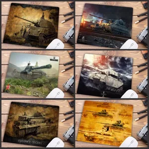 Большой рекламный коврик для мыши Mairuige World Of Tank, игровые коврики для геймеров, резиновый игровой коврик для мыши маленького размера, 18x22 см