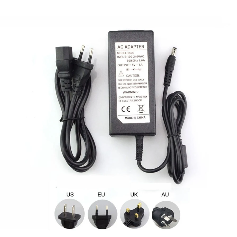 5V светодиодный Питание 1A/2A/3A/6A/8A/10A переключения адаптер для WS2812B WS2811 SK6812 LPD8806 WS2801 Светодиодные ленты светильник