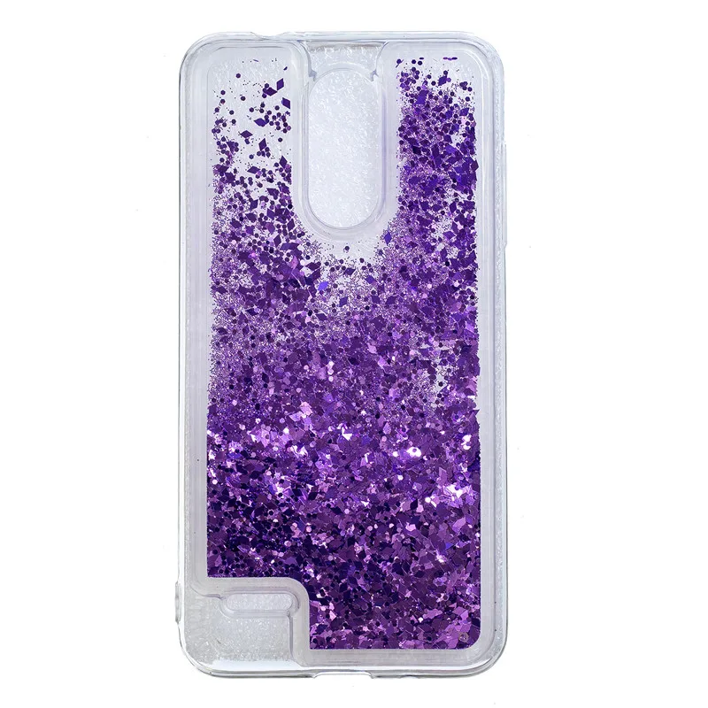 FLYKYLIN Glitter Liquid Case For LG K8 2018 Lv3 Lv7 Stylo 4 Q Stylus X Power3 Cover Bling Quicksand Soft TPU Silicone Coque |