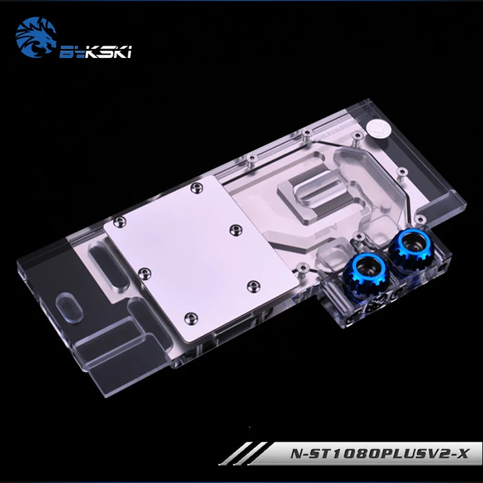 Bykski N-ST1080PLUSV2-X GPU Блок водяного охлаждения для ZOTAC GTX1080 1070 Extreme Plus OC | Компьютеры и