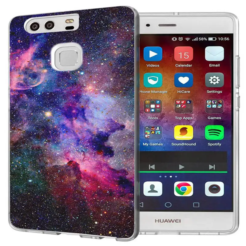 TPU Case For Huawei P10 Lite P9Lite P8 2016 2017 Y5 II 2 Y5ii / Y6ii Colorful Soft Cover Back Fundas A178 |