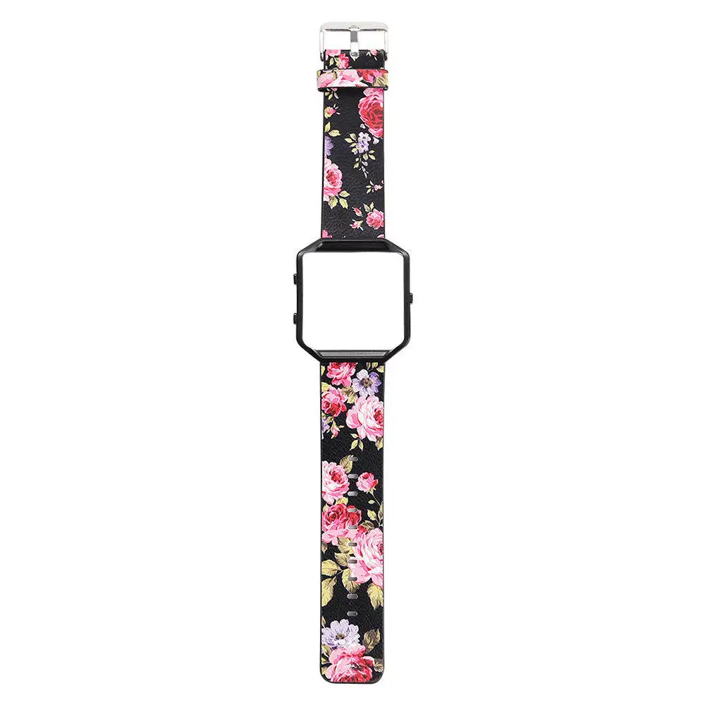 Кожаный ремешок для часов с цветочным рисунком 23 мм|replacement watch strap|watch strapleather watchband |