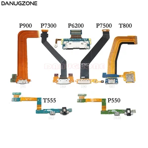 Гибкий кабель для Samsung Galaxy T800 T801 T805 T555 P7500 P7510 P7300 P900 P901 P6200 P550, док-станция для зарядки USB