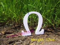greece letter alphabet artificial wooden wood letter word free standing wedding party brithday height 12cm wood letters