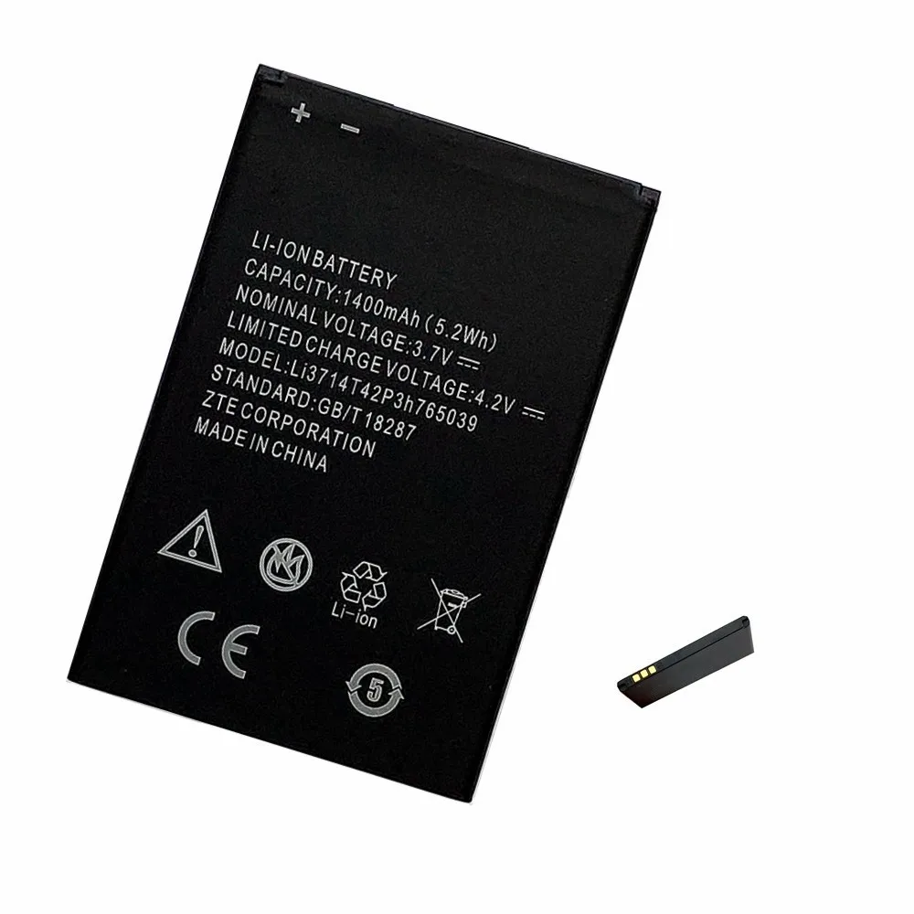 Аккумулятор Suqy 1400 мАч LI3714T42P3H765039 для ZTE Blade Q3 T230 AF3 T220 A3 T221 A5 AF5 Pro Аккумуляторный
