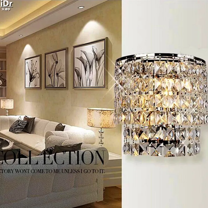 Хрустальный светильник/современный простой и стильный светильник для спальни
