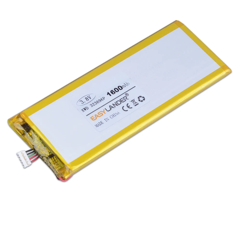 XWD 323696 P 3 8 V 1600mAh перезаряжаемый литий полимерный аккумулятор для Китай клон 4 7