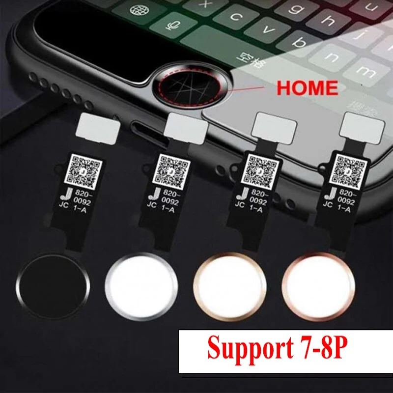 1 шт. кнопка Home для IPHONE 7 7P 8 Plus универсальная с функцией возврата | Мобильные