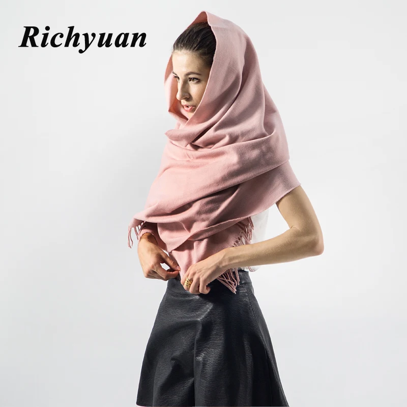 

Richyuan Newest Design Bandana Printing Winter Scarf Women Shawls Thicken Warm Scarves Wool Brand Scarf Woman Wrap DF60186