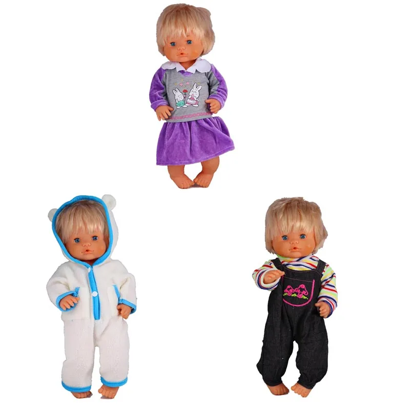 3 шт./лот теплая одежда подходит 42 см Nenuco кукла Nenuco y su Hermanita кукла аксессуары