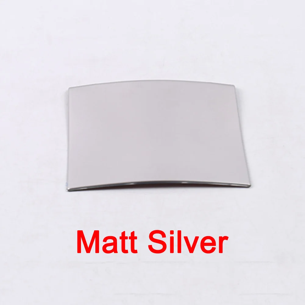 Matt Silver Для Mercedes Benz класс W177 A180 A200 A220 A250 Нержавеющая сталь заднего подлокотника коробка для хранения накладка наклейка аксессуары - Название цвета: Matt Silver