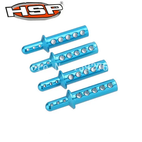 4 шт./лот HSP 108037 08007 188037 алюминиевый корпус улучшенные детали для 1/10 RC 4WD