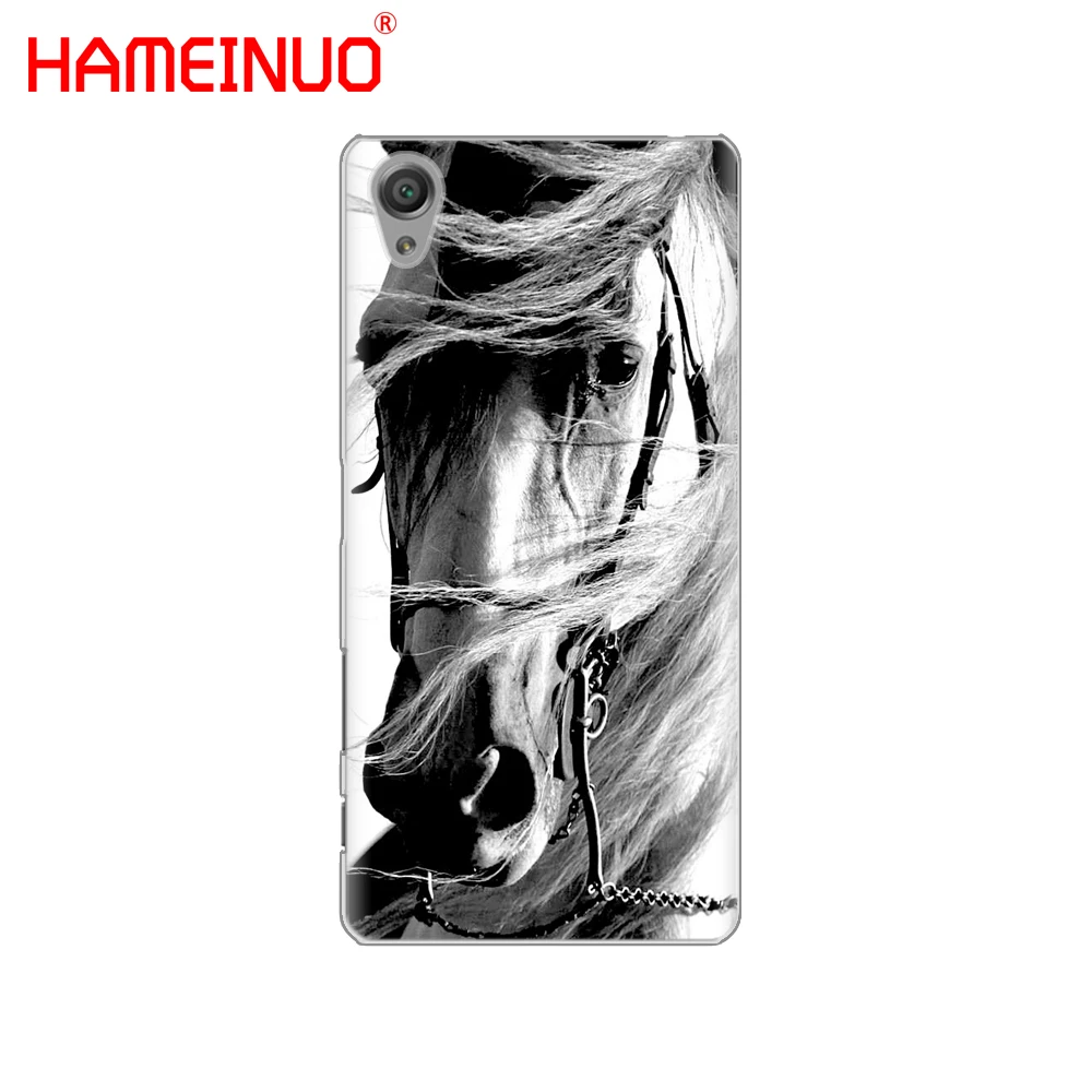 

HAMEINUO Horse Animal Printed Cover phone Case for sony xperia C6 XA1 XA2 XA ULTRA X XP L1 L2 X XZ1 compact XR/XZ PREMIUM