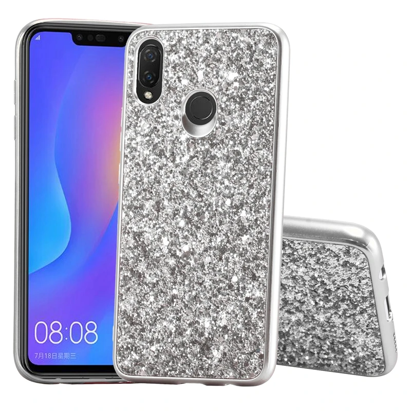 Чехол для huawei P20 lite чехол pro блестящий с блестками Huawei Mate 20 Pro Nova 3i X|Бамперы| |