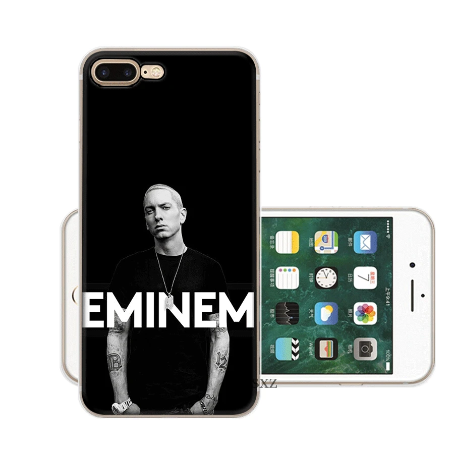 Чехол для мобильного телефона Desxz Rapero Eminem iPhone 6 6s 7 8 Plus 11 Pro X XS Max 5 5S SE |