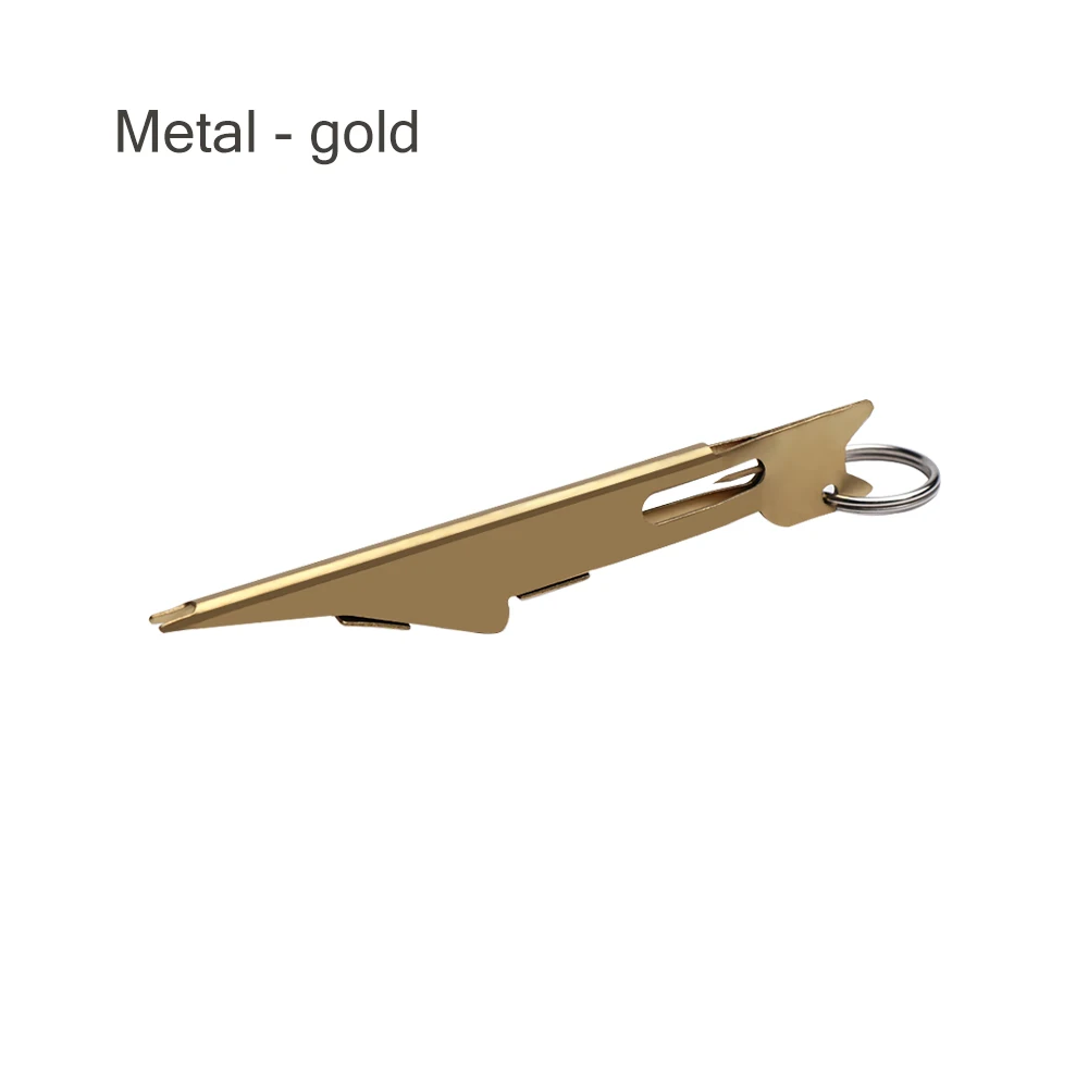 Metal - gold 1 шт. нержавеющая сталь/пластик быстрый гвоздь инструмент связывания узлов и петля Tyer крюк яруса для ловли нахлыстом снасти Быстрый крюк ноготка - Цвет: Metal - gold
