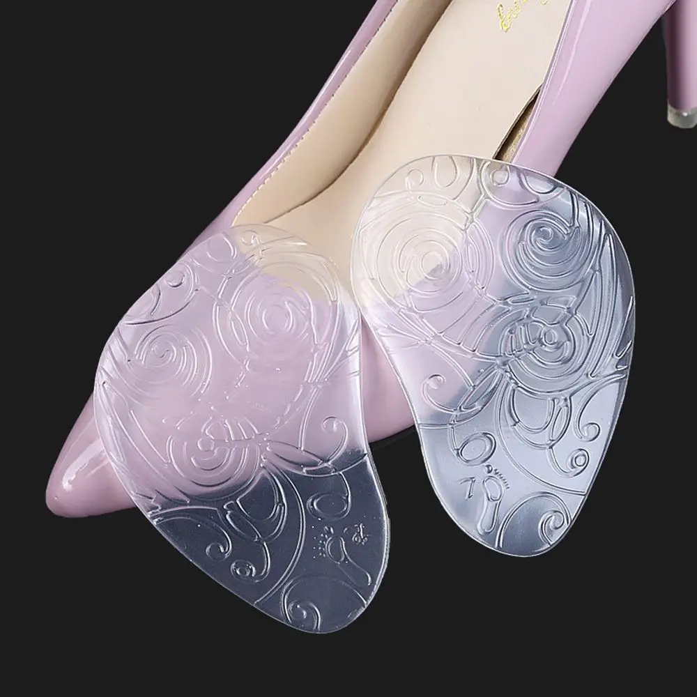 

1Pair Forefoot Shoe Pads Silicone Gel Non Slip High Heels Insoles Cushion Massage Orthotic Pain Relief Women Girls Foot Care