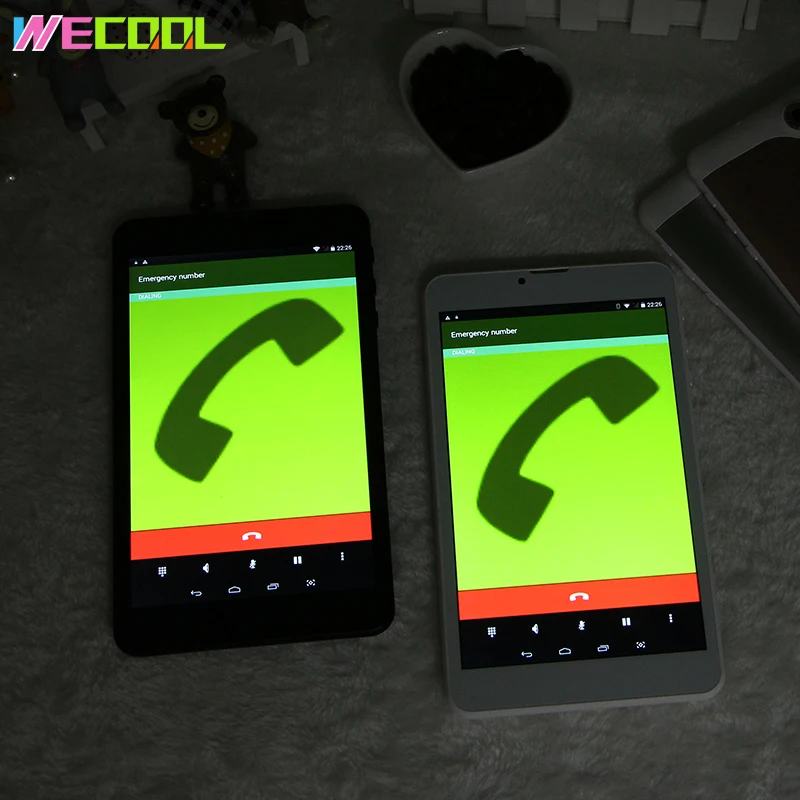 7 дюймов WeCool 3g телефон планшет ПК с сенсорным экраном ips 1024x600 Разрешение Android 4 MTK