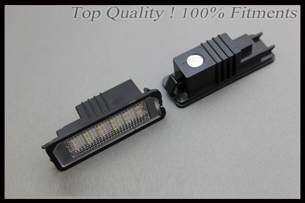 2 шт. белые светодиодные лампы для заднего номерного знака Golf 7 Mk7 tsi tdi gti(2012-2014) |