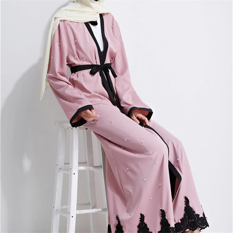 Мусульманский бренд 2020 модное платье ткань abaya кафтан халаты платья винтажные