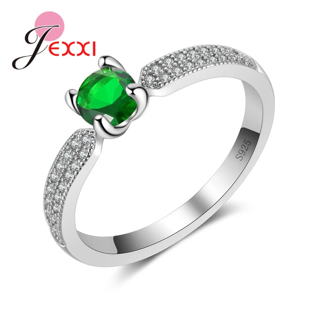 Женское кольцо из серебра 925 пробы с кристаллами Стразы|ring size|925 sterling silver ringsterling