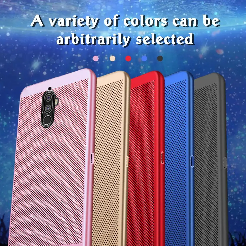 Теплоотвод чехол для Lenovo K8 Plus K6 Note K5 полый ультратонкий задний Чехол защитный