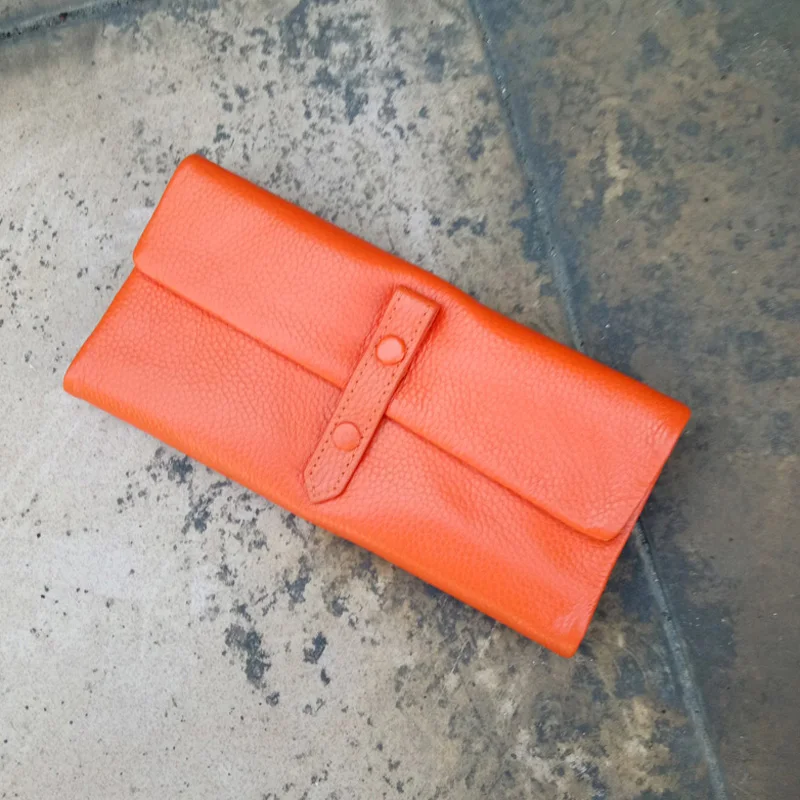 Высокое качество Роскошный Европейский Стиль женский кошелек из натуральной