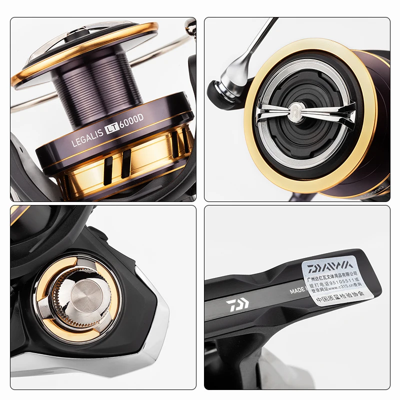 Оригинальный DAIWA LEGALIS LT 1000 6000 Модель Спиннинг Рыболовная катушка с низким