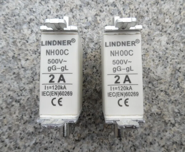 Предохранители: LINDNER NH00C NH000 2A 500V 120KA 7999 0027/NH00C 4A 6A 8A 16A 0047-0167 gG/gL | Автомобили и