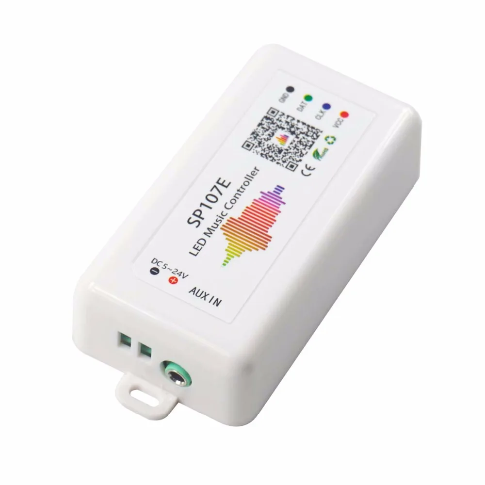 SP107E пикселей IC SPI для ответа на звонки и прослушивания музыки контроллер WIFI RGB WS2812